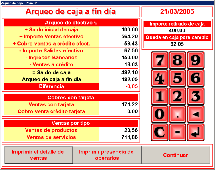 arqueo de caja 7