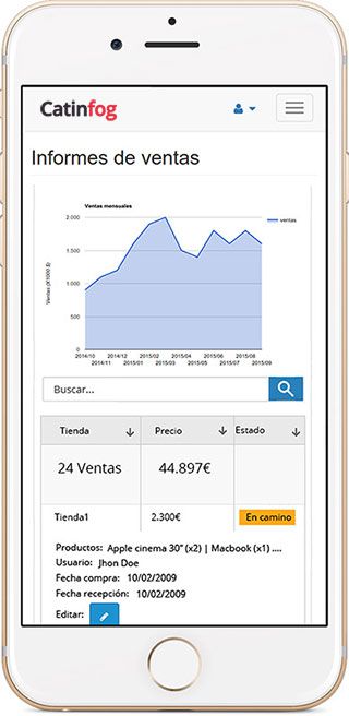 mobile touchscreen point of sale for clothing shops